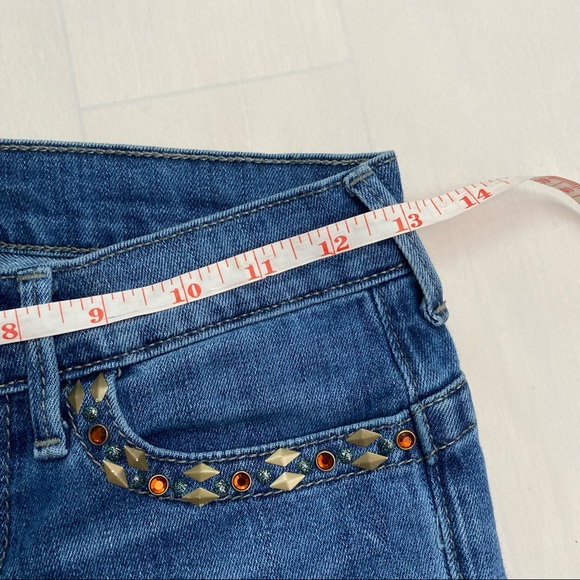 True Religion low rise Y2K (made in Italy) Chrissy 25 bedazzled embellished - Picture 9 of 11